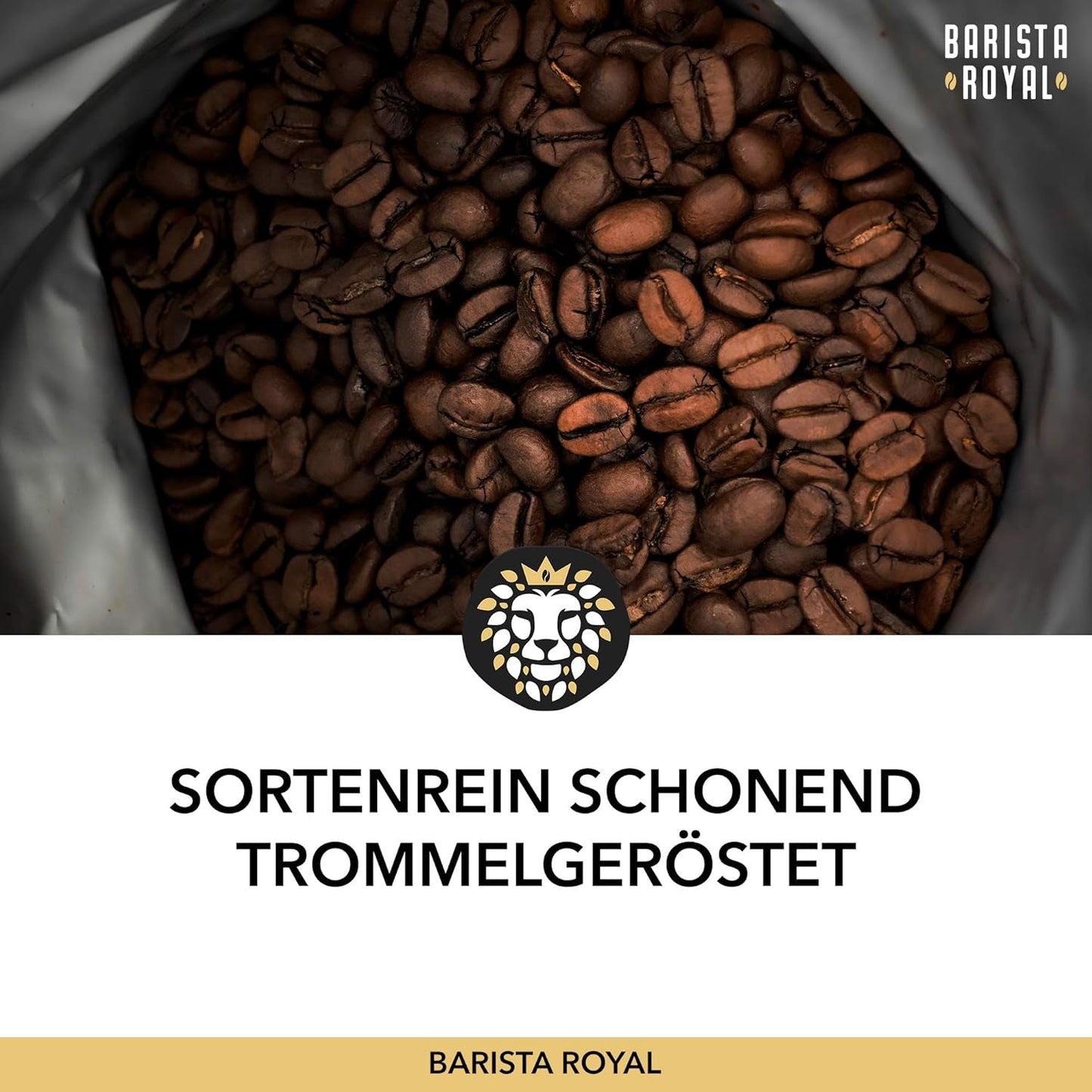 BARISTA ROYAL Bio Espressobohnen 1kg "Gran Señor" | Čerstvé Kaffeebohnen přímo z Hondurasu | 100% Arabica Espresso ganze Bohnen | Ideální pro plně automatické a Siebträger