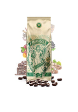 Organická káva na espresso, 250g sáčky – tradiční pražená na dřevěném ohni, Artisanal – prémiová organická kávová zrna pro automatické espresso kávovary a portafiltr
