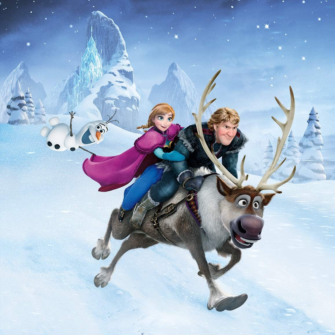 Dětské puzzle Ravensburger - 09264 Adventures in Winterland - skládačka pro děti od 5 let, skládačka Disney Frozen s 3x49 dílky Puzzle Naty Shop