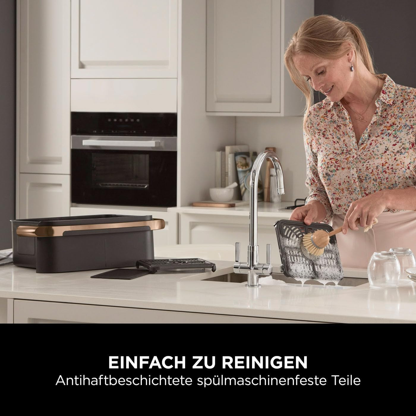 Dvouzónová vzduchová fritéza Ninja Foodi Flexdrawer, AF500EUCP Appliances Naty Shop