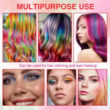 5 barev Dětská Dočasná barva na vlasy Smývatelná barevná řasenka Hair Chalk Salon Hair Dye Shop Naty Shop
