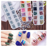 8 Boxen Nail Art Strass Kit - Nail Art Gemischt Strass Set, Nagel Kunst Strasssteine ​​​​Gems Perlen Edelsteine ​​Bunt Pferdeaugen Strass Für Nageldesign Zubehör Mit 1 Pinzetten Und 1 Strass Picker Für DIY