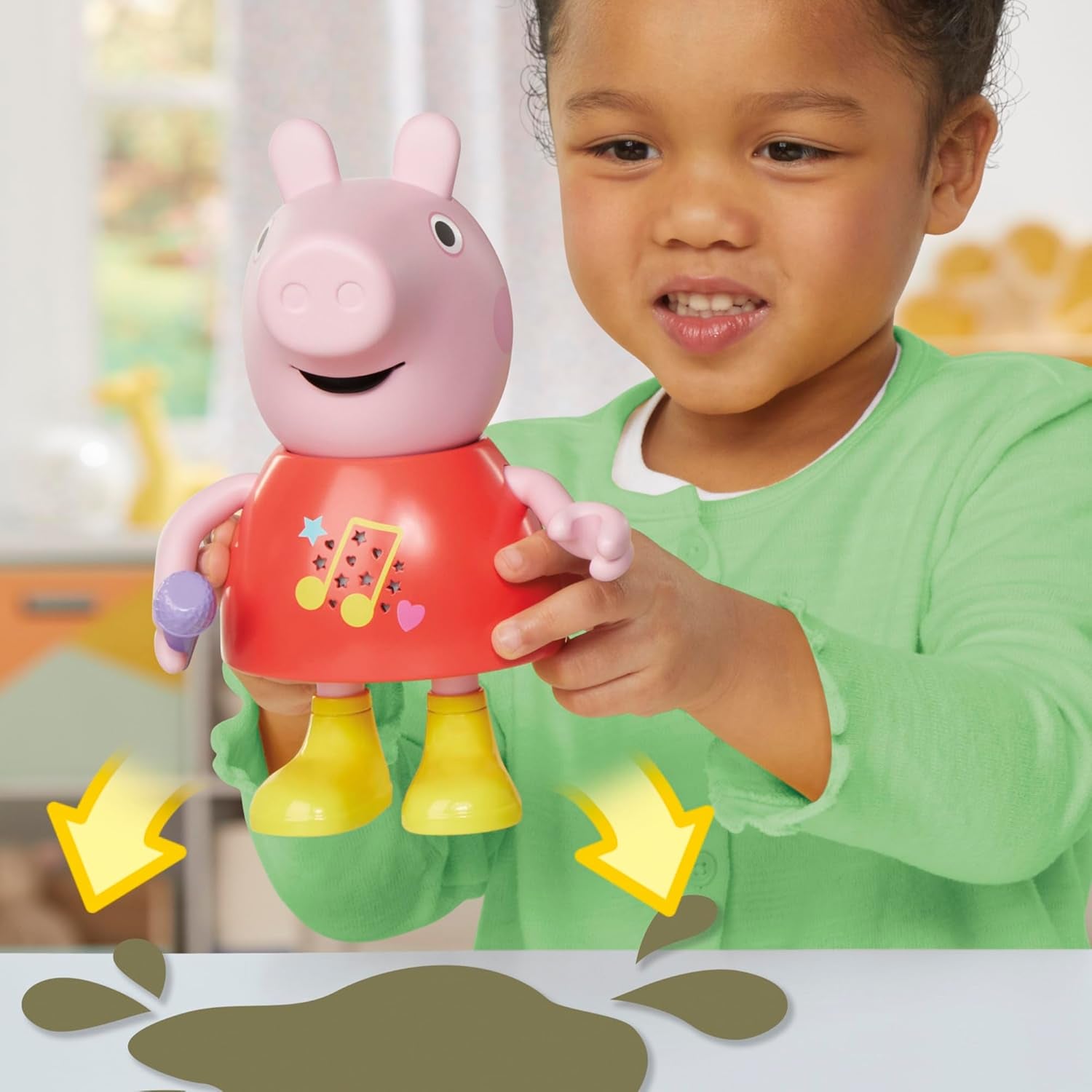 Panenka Peppa Pig, mluvící a zpívající, růžová, 20 cm