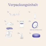 Lansinoh Pump Set - sada údržbových / náhradních dílů pro elektrické odsávačky mateřského mléka Příslušenství Potraviny a kojení Bebe Naty Shop