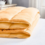 Pikolin Home - Oboustranná přikrývka 300 G - Dvoubarevná severská výplň - Do postele 90 - pohodlná, teplá, prodyšná, Sléz, 150 X 220 Cm Přikrývky a přikrývky Naty Shop