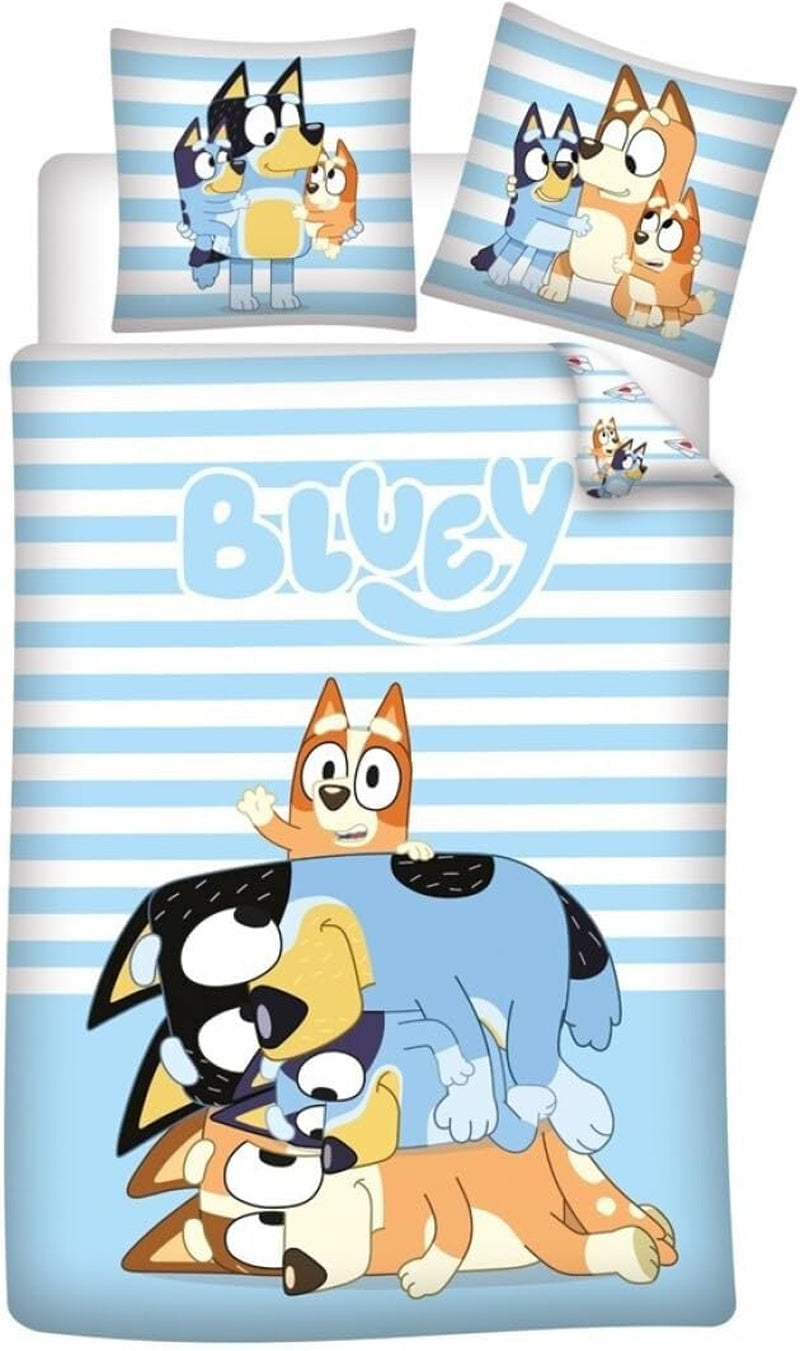 Dětské povlečení Bluey, 100 % bavlna Povlečení dětské Naty Shop Výchozí název