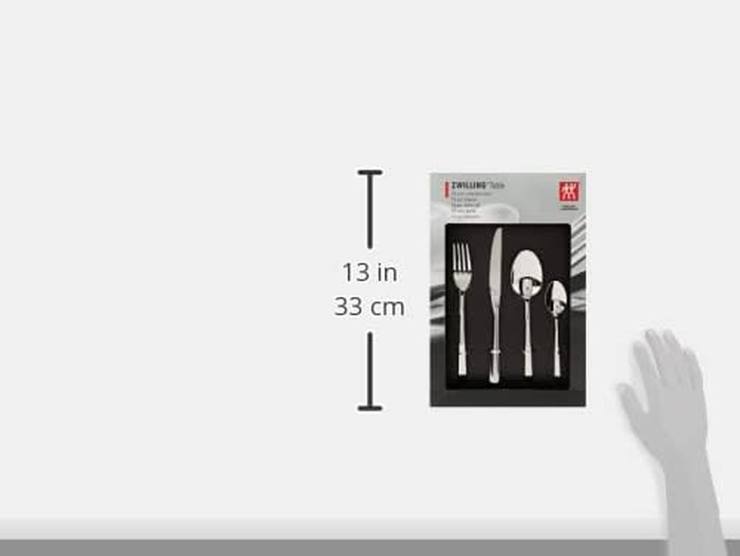 Sada příborů Zwilling, 24 kusů, metalická stříbrná Kitchen Naty Shop