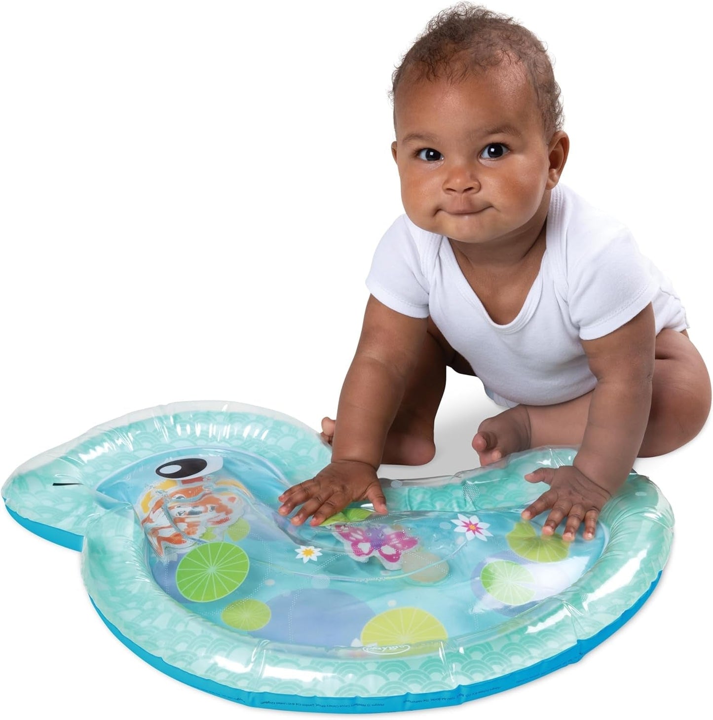 Playgro vodní podložka baby, nafukovací vodní hrací podložka baby toy smyslová hračka pro 3 6 9 měsíců Toys Bebe Naty Shop