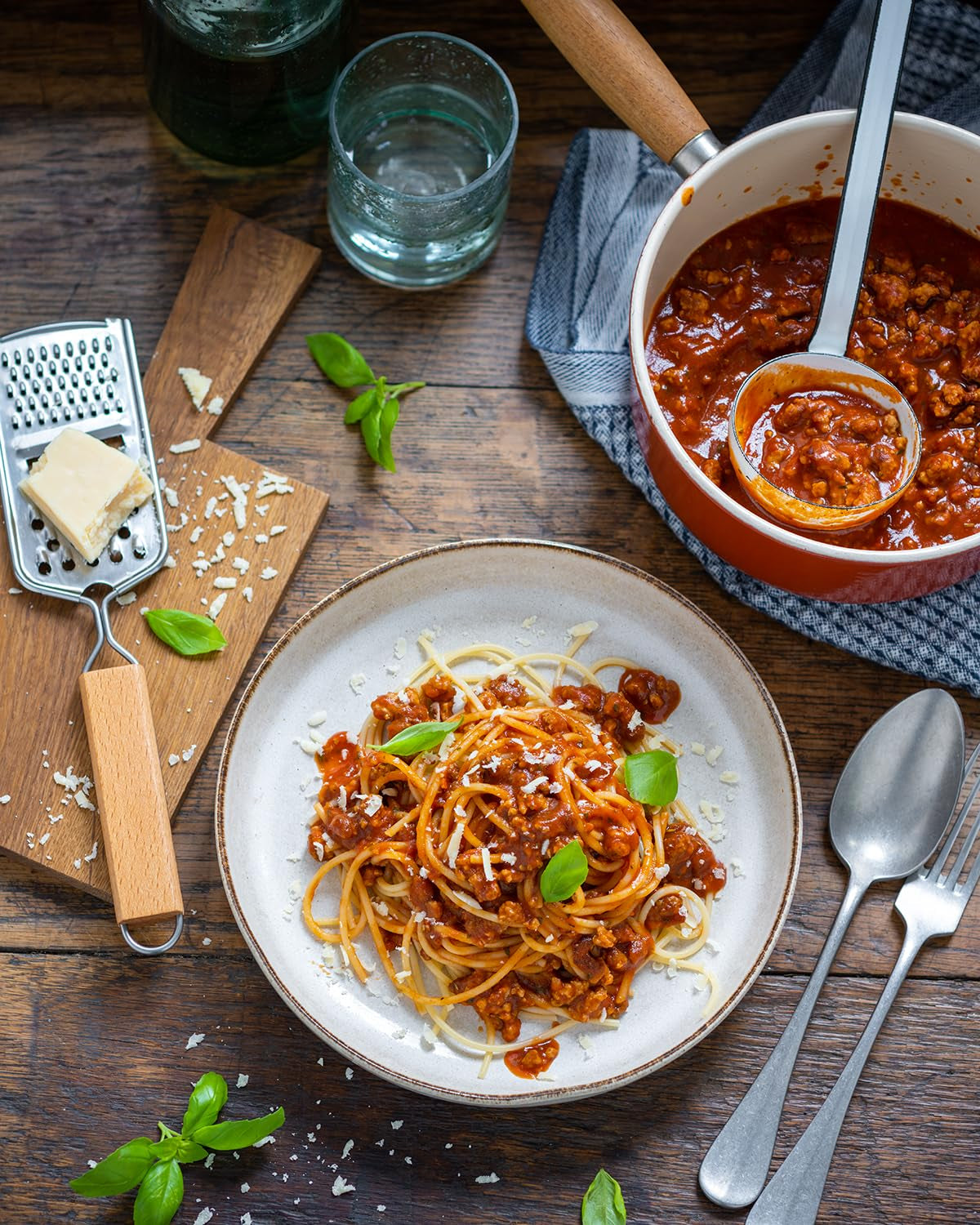 MAGGI Fix na špagety Bolognese, Würzmischung, 100% přírodní ingredience, pro 3 porce, 1 balení (1 x 36g balení)