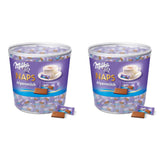 Naps Alpine Milk 1 x 1 kg, v ústech rozpouštěné mini čokoládové čtverečky jemné alpské mléčné čokolády, krabička (balení 2 ks)