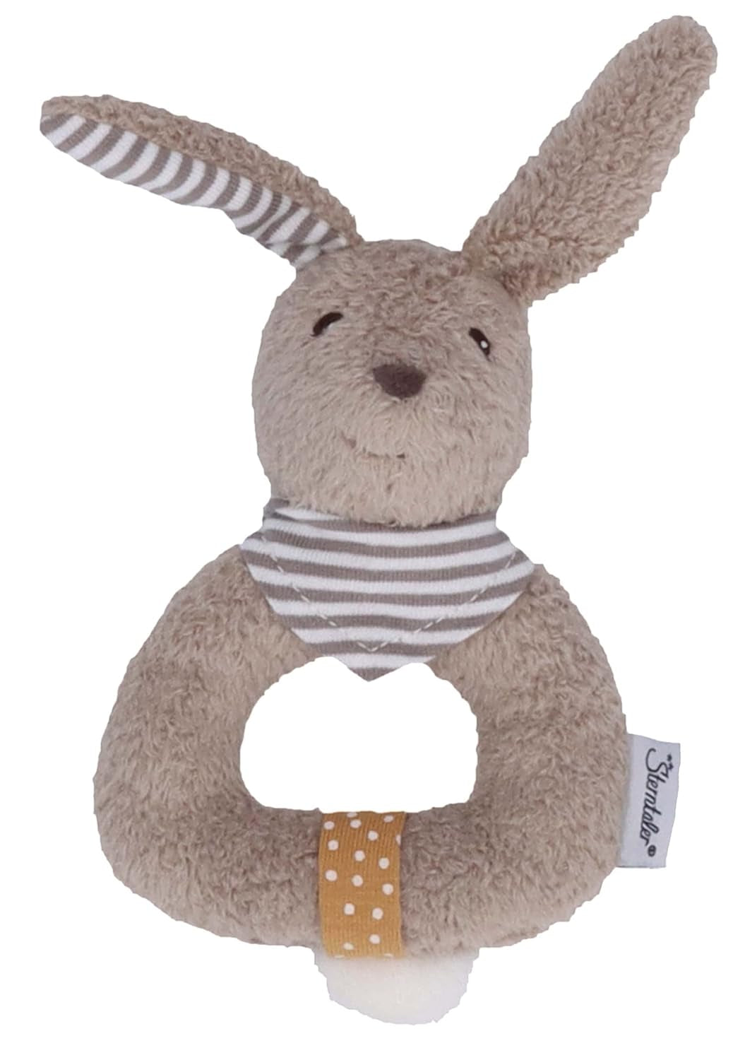 Sterntaler baby unisex chytací hračka dětská chytací hračka happy zajíček - chytačka pro miminko, dětská chytací hračka, dětská hračka - hnědá Jucarii Bebe Naty Shop Výchozí název