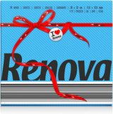 Papírové ubrousky Renova, ubrousky Red Label Blue 70