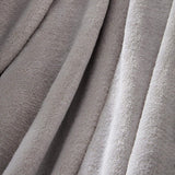 Brentford's Ultra Soft Fleece přehoz, stříbrně šedý, velký dvojitý – 150 x 200 cm postele a přikrývky Beuche den Brentfords-Store