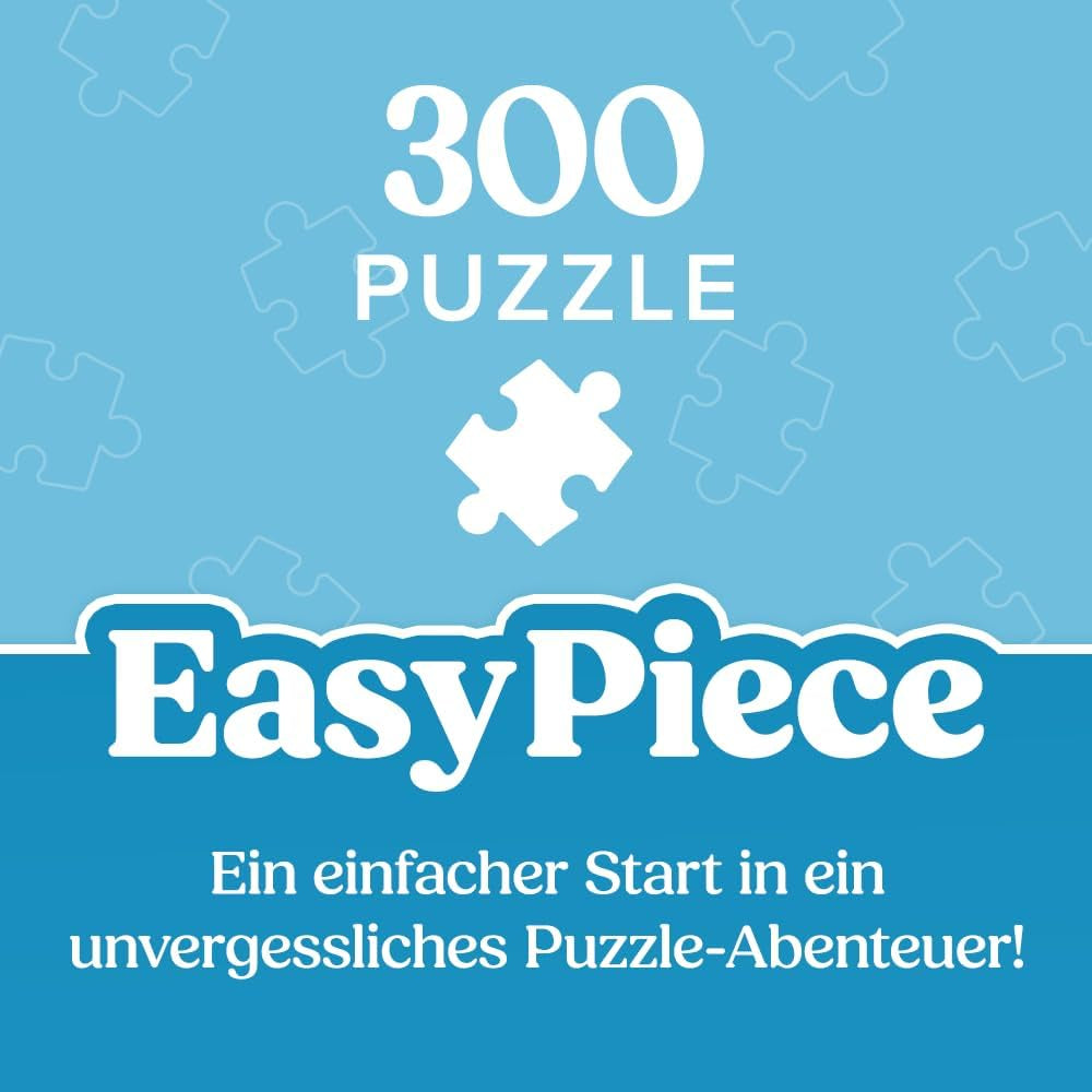 Trefl - Easypiece Puzzle: Hmyz na louce - 300 dílků - velké dílky, snadné skládání, pro dospělé a děti od 10 let Puzzle Naty Shop