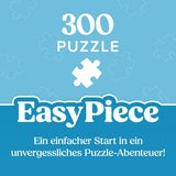 Trefl - Easypiece Puzzle : Známky - 300 dílků - Velké dílky, Snadné puzzle, Pro dospělé a děti od 10 let Puzzle Naty Shop