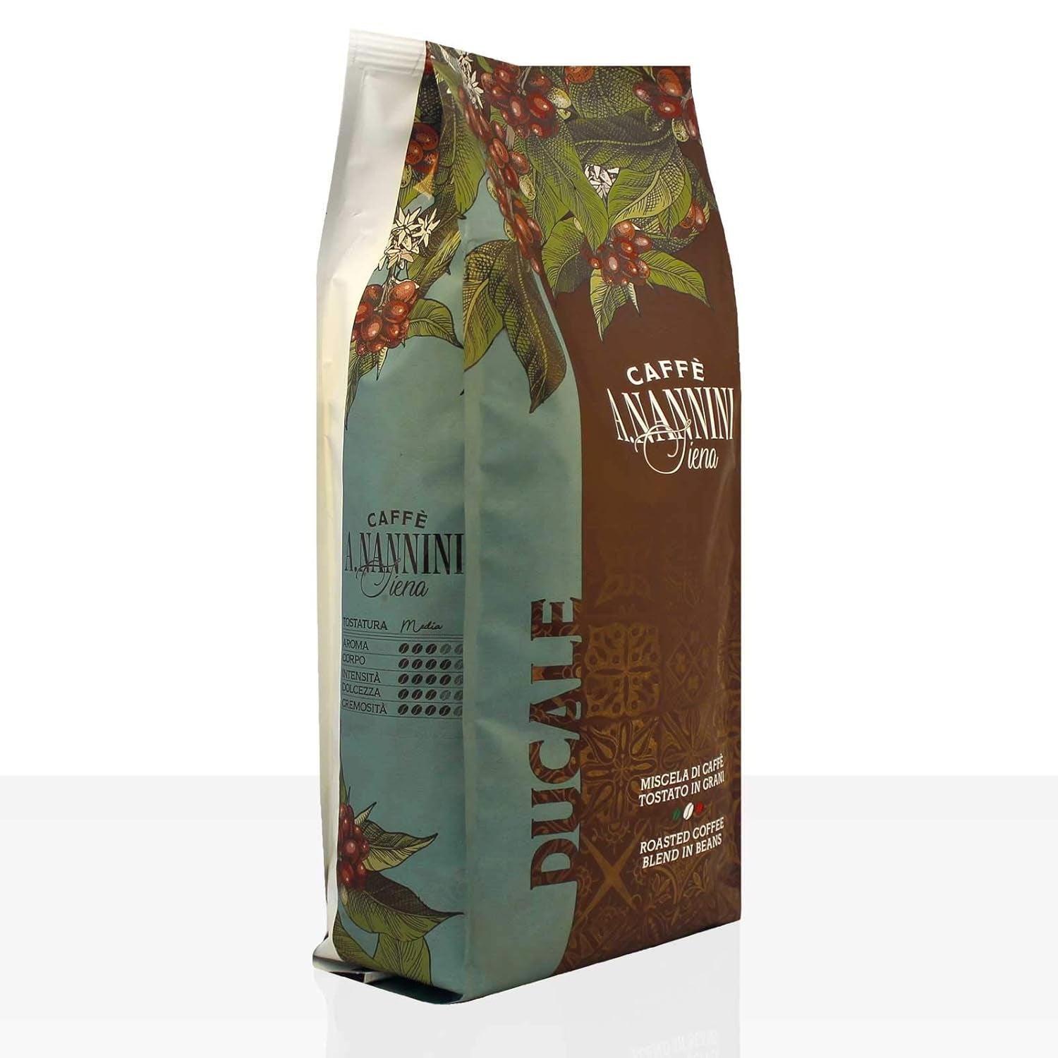Nannini Espresso Ducale 9 x 1 kg celých zrn