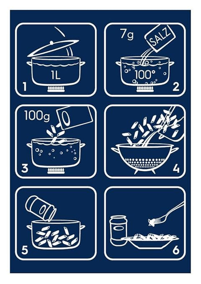 Těstoviny Barilla Classic Fusilli č. 98 z vysoce kvalitní tvrdé pšenice, vždy al dente, Chilli, Spaghetti, Fusilli, Penne, Ital, 500g