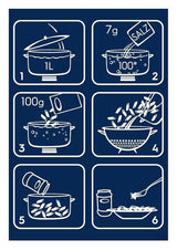 Těstoviny Barilla Classic Penne Rigate Nr. 73 z vysoce kvalitní tvrdé pšenice, vždy al dente (1 x 500 g)