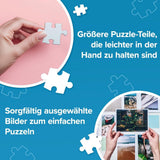 Trefl - Easypiece Puzzle: Ráno v kuchyni - 300 dílků - Velké dílky, Snadné puzzle, pro dospělé a děti 10+ Puzzle Naty Shop