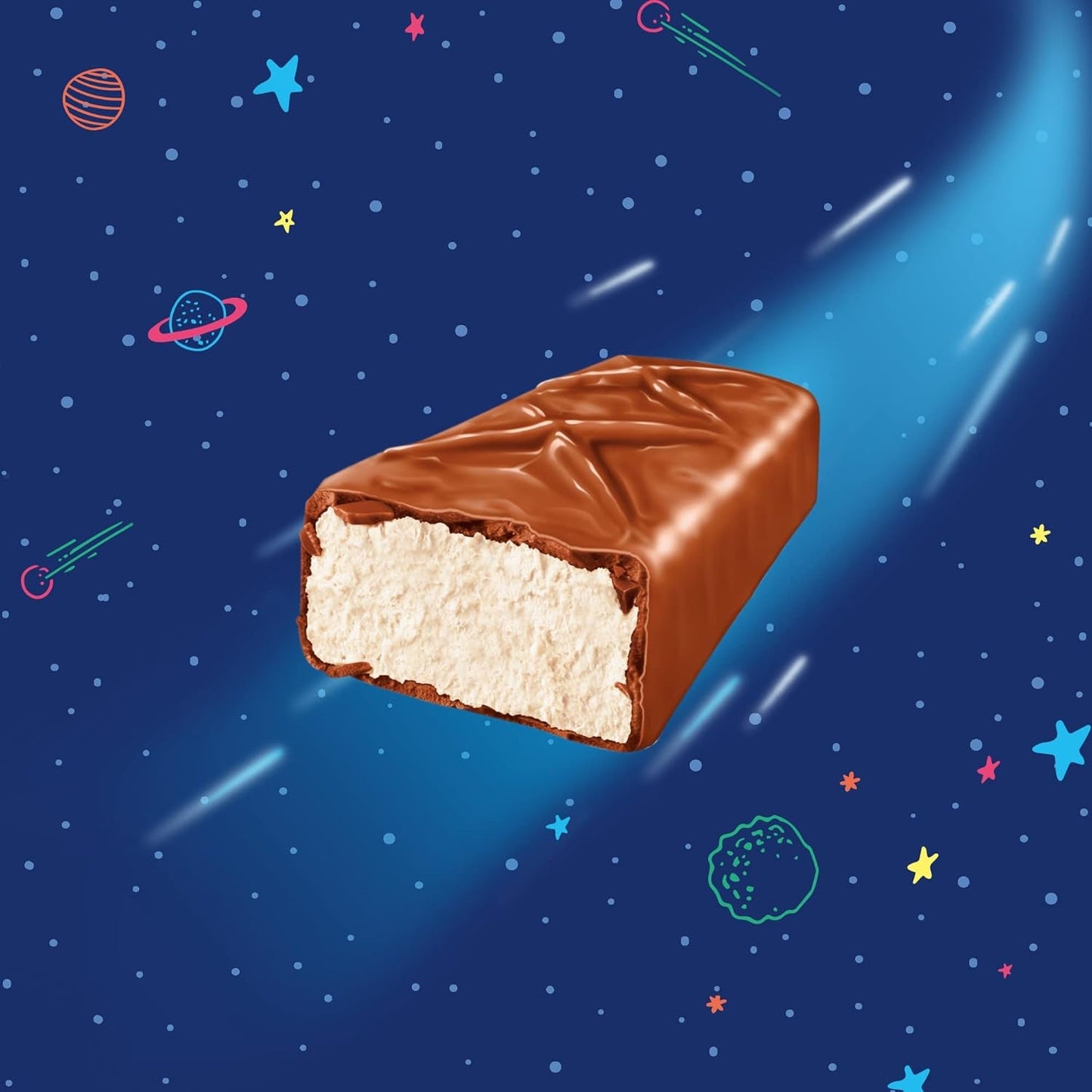 Čokoládové tyčinky | Mléčná smetana | 28 dvojitých tyčinek v krabici (28 x 43 g)