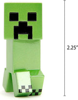 Sada postaviček Jada Toys Minecraft (4 kusy) Vyrobeno z kovu - Sběratelské figurky Minecraft Caves & Cliffs (Steve, Alex, Creeper a Warden) pro hráče a sběratele 8+ 6 cm každá akční figurka Naty Shop