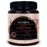 VEGAIROA - Curly Plex Mask - Maska pro definované kadeře bez krepatění - Hluboce hydratační péče - Pro kudrnaté nebo vlnité vlasy - Profesionální veganský kadeřnický produkt - 1000 ml Naty Shop Hair Mask Výchozí název