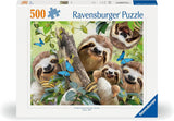 Ravensburger Puzzle 12000203 - Lenost Selfie - skládačka 500 dílků pro dospělé a děti od 10 let, puzzle s motivem zvířat Puzzle Naty Shop
