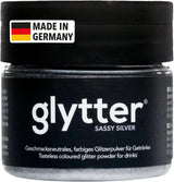 Glitter Glitter Powder For Drinks (Silver) - Jedlé třpytky do nápojů, 10 gramů Glitter Naty Shop