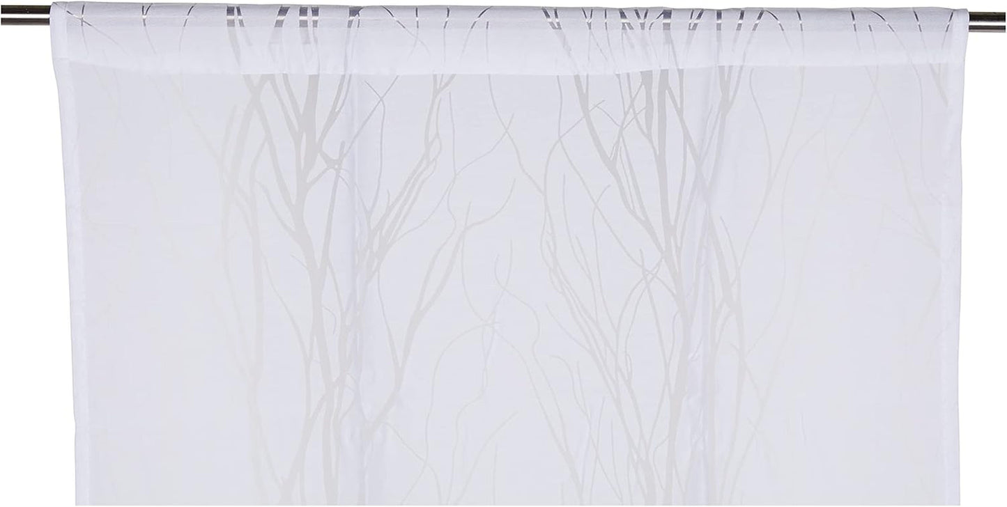 Soleil D'Ocre Liane Bise-Bise, polyester, bílá, 70 X 200 cm Peřiny a přikrývky Naty Shop