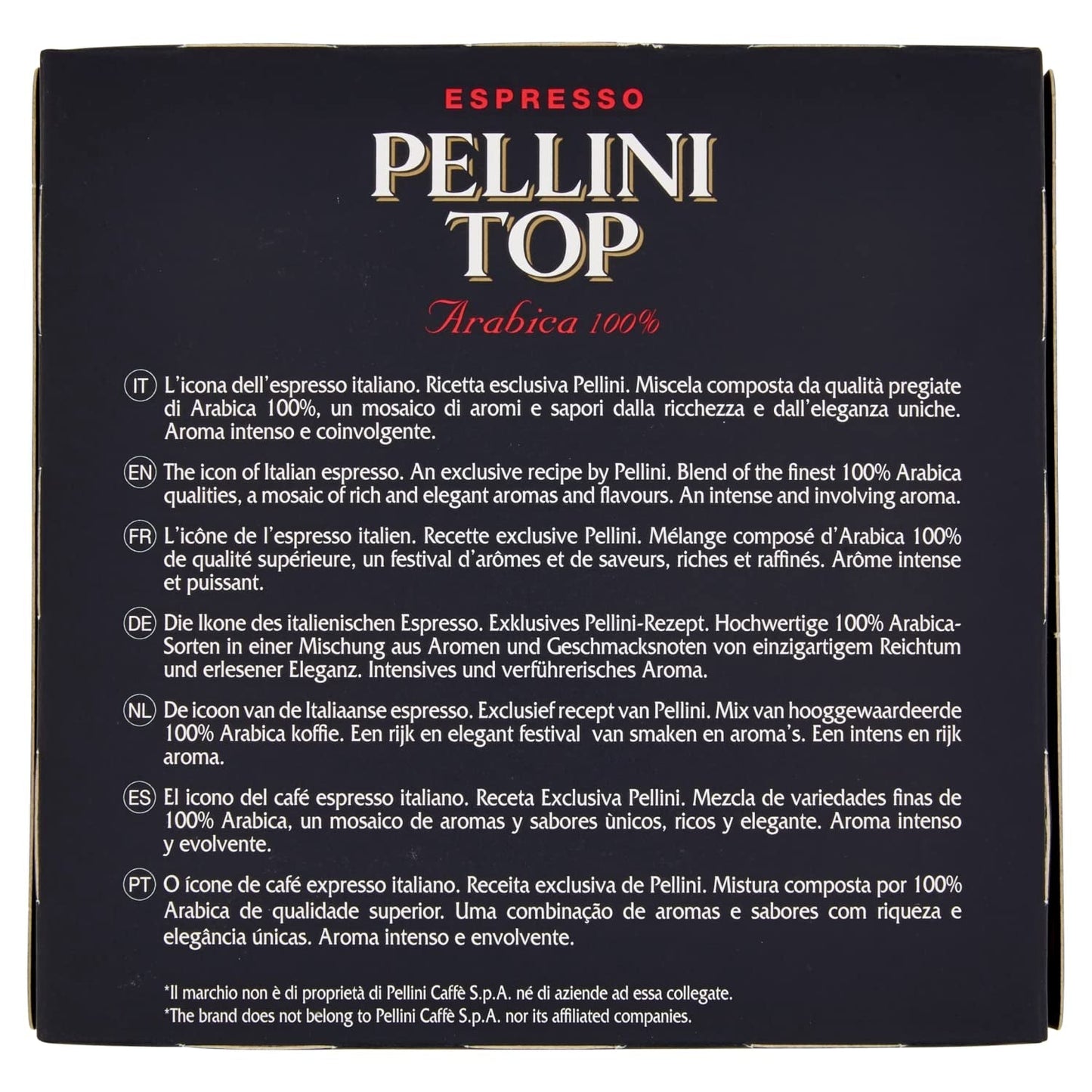 Espresso Pellini Top Arabica 100%, FAP Kapseln, balení 100 Kapsel
