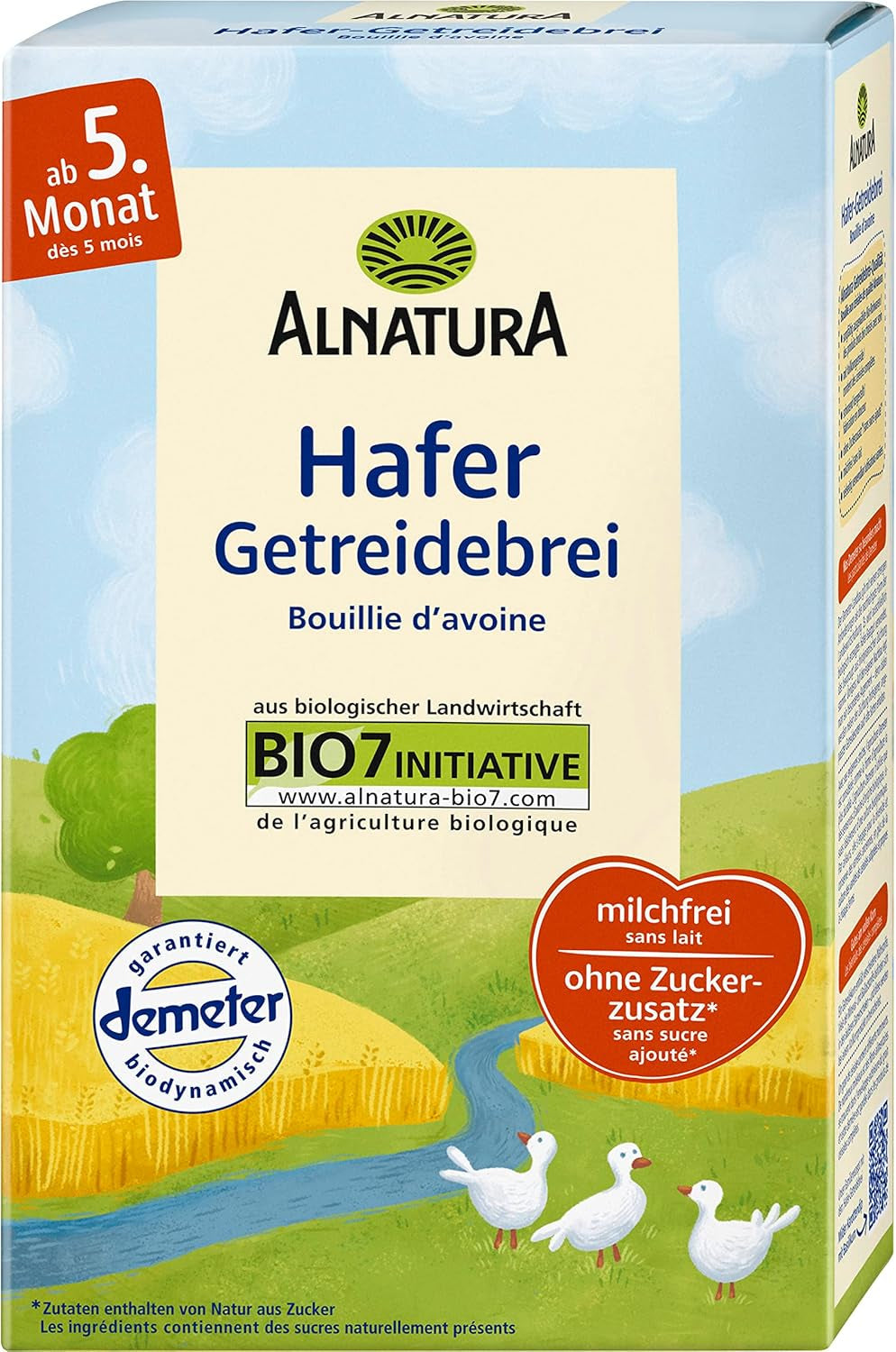 Bio ovesné vločky po 4 měsících, 250 g