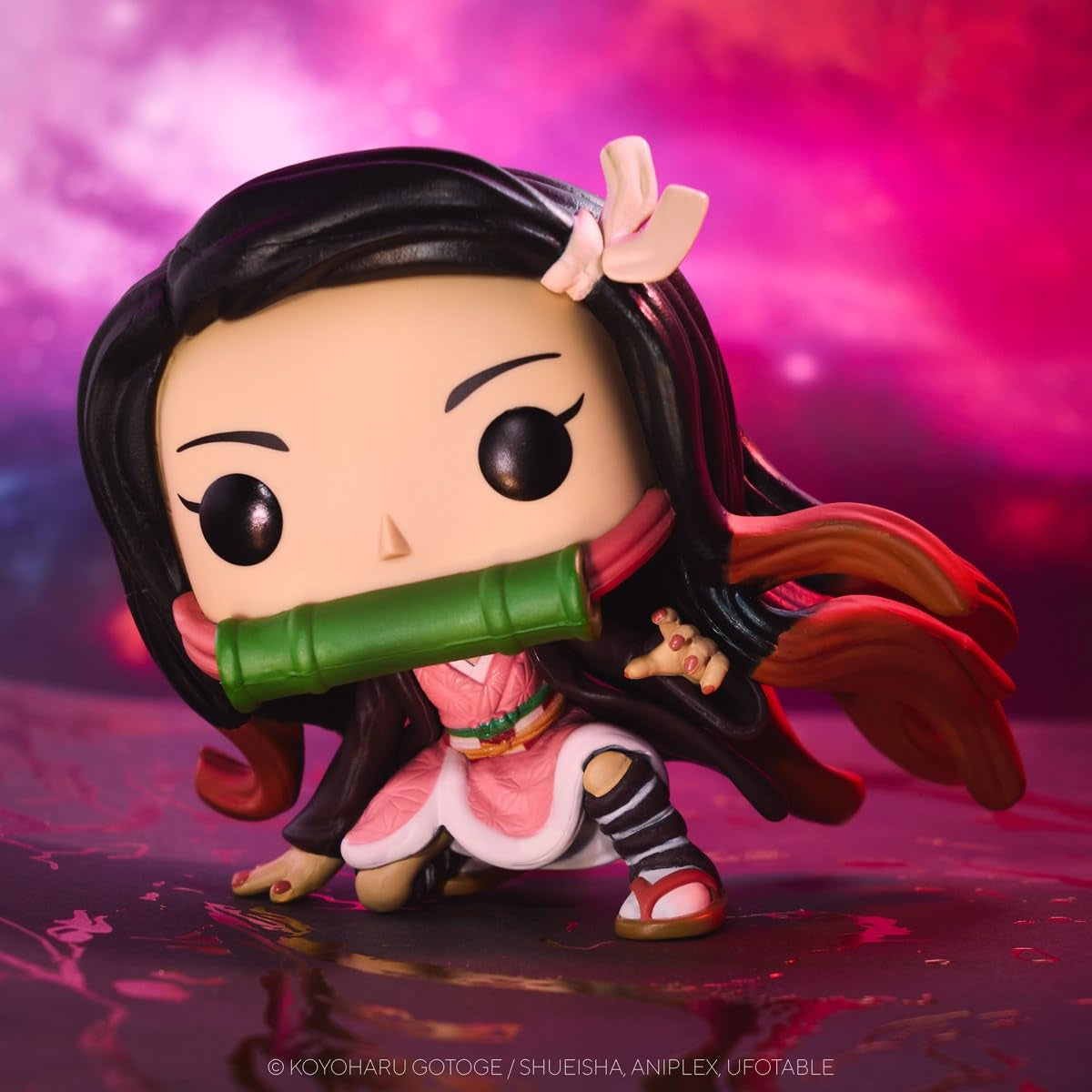 Funko Pop! Animace: Demon Slayer - Nezuko Kamado - Vinylová sběratelská figurka - Nápad na dárek - Oficiální zboží - Hračky pro děti a dospělé - Fanoušci anime - Akční figurky Sběratelé Modelová figurka Naty Shop