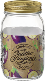 Bormioli QUATTRO STAGIONI skladovací dóza 1 litr (balení 2 ks) Dózy na potraviny Naty Shop