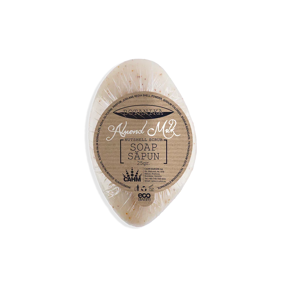 Hotelové mýdlo Botanika, 25 g, 100 kusů Naty Shop Hotel Cosmetics