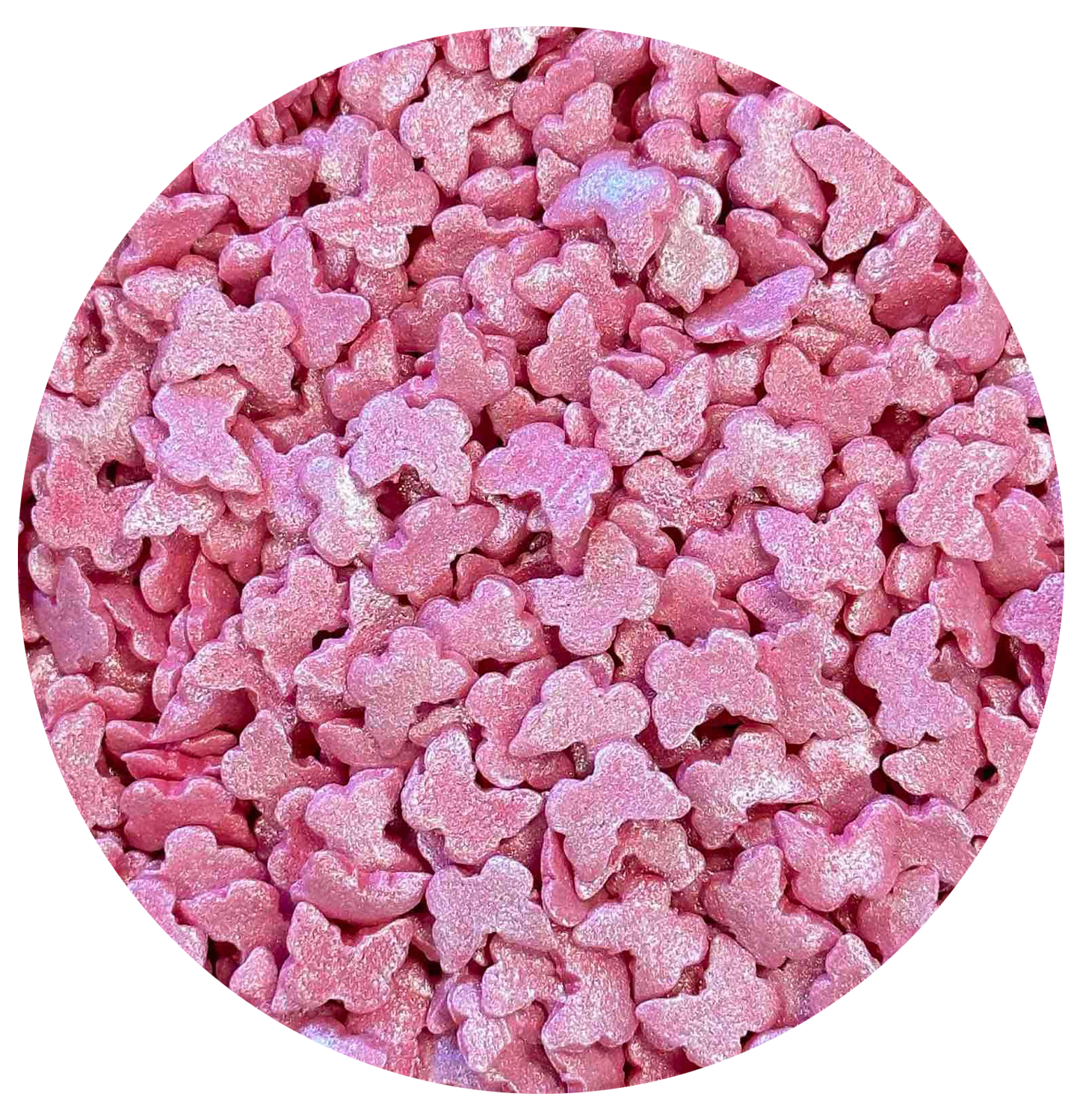Růžové sypání motýlů, 100g Nati Shop