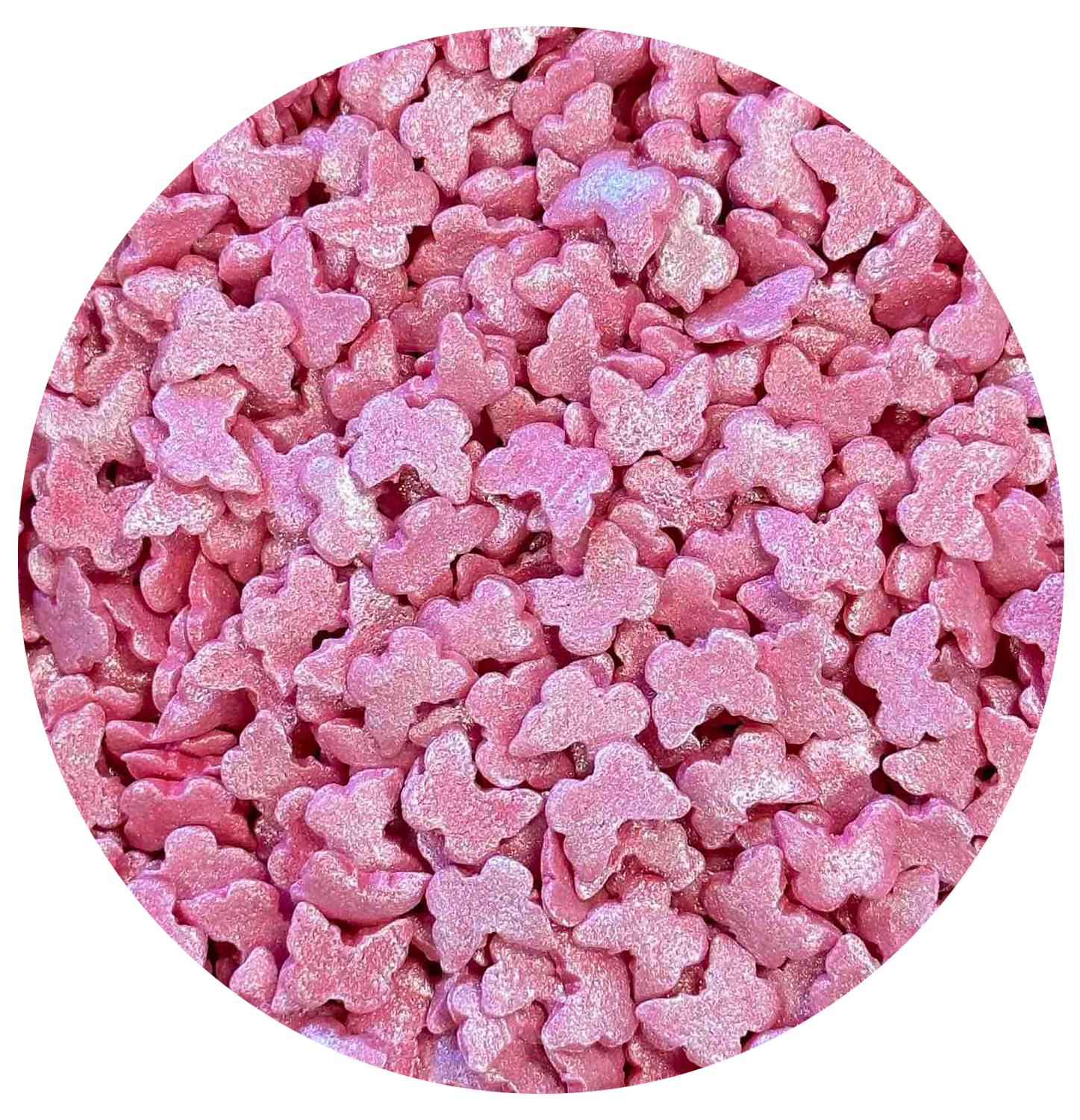 Růžové sypání motýlů, 100g Nati Shop