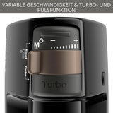 Krups 3Mix 7000 ruční mixér 60 Jahre Special Edition, 500 Watt, Knet- Und Rührhaken Aus Edelstahl, Langes Netzkabel, Zubehörtasche, F6085811, Schwarz/Kupfer Kitchen Naty Shop