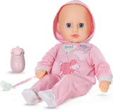 BABY Born Hannah Play with Me - Panenka s 5 funkcemi - Tělo z měkkého materiálu včetně příslušenství - Panenka 36 cm - Provoz na baterie - Vhodné pro děti od 1 roku