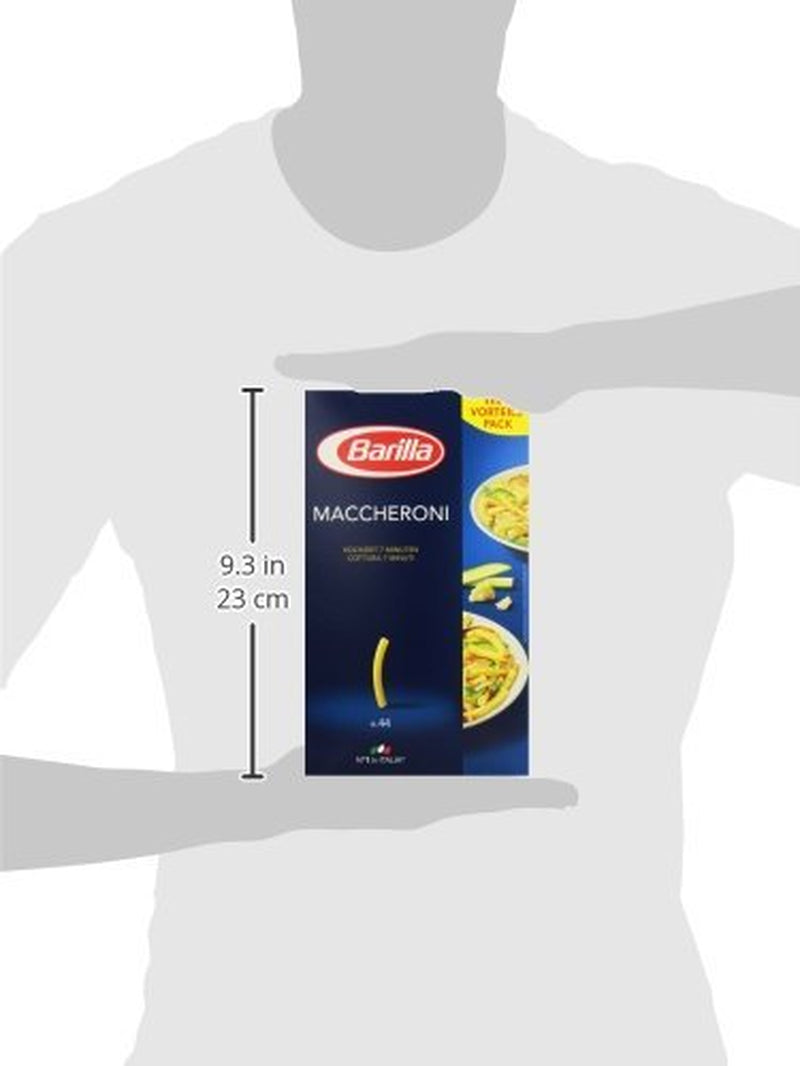 Těstoviny z tvrdé pšenice Barilla Maccheroni n. 44 – Balení po 1 (1x1kg)