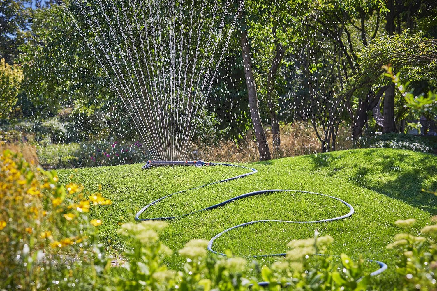 Sada Gardena Liano Xtreme 3/4 palce 25m: Extrémně robustní textilní zahradní hadice s lehkou vnitřní hadicí z PVC odolnou vůči povětrnostním vlivům (18482-20)