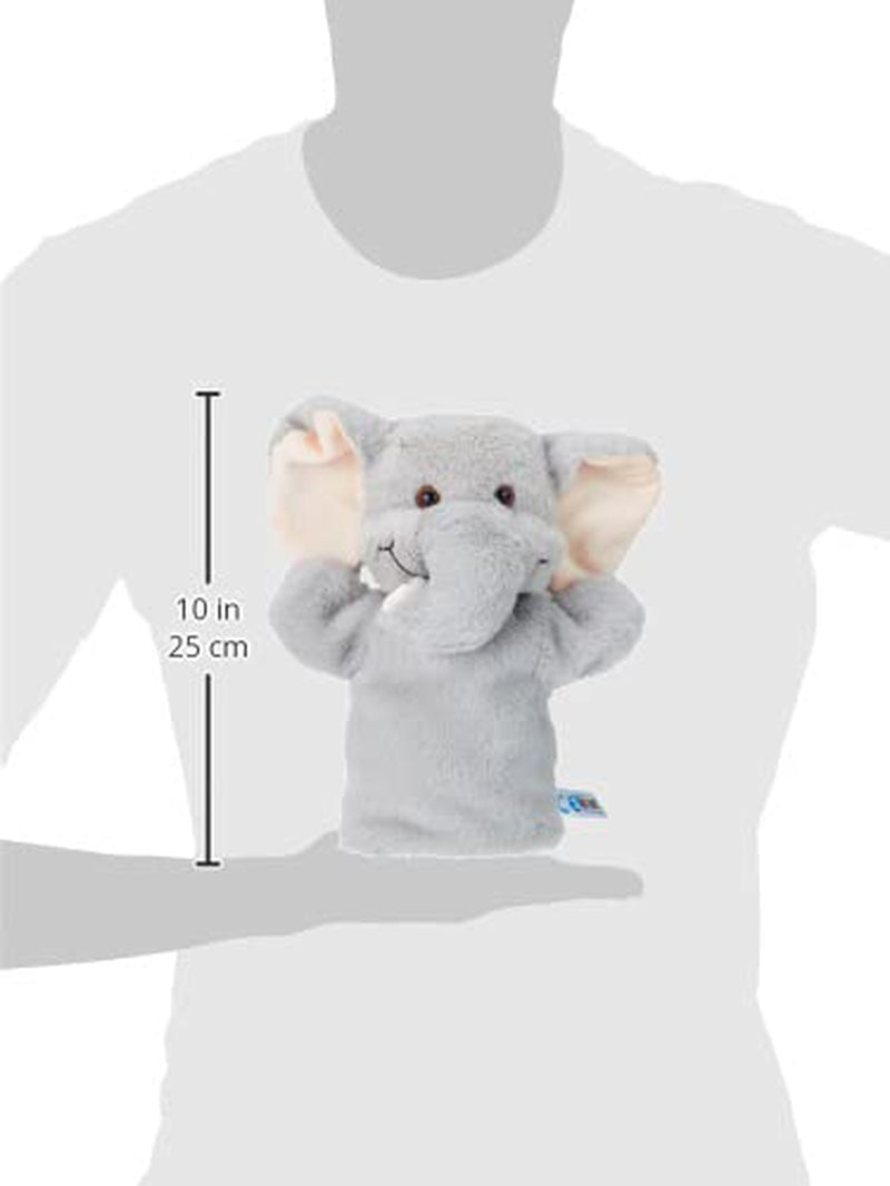 394070 Ruční loutka slon, šedá Toys Bebe Naty Shop
