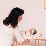 Multifunkční kojící polštář, 4v1, Soft Nova, béžový, jeden polštář: 202 cm, křeslo, 40 X 75 X 22 cm Příslušenství Potraviny a kojení Bebe Naty Shop