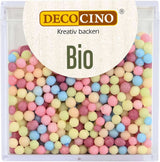 DECOCINO Organic Sprinkle Pearls - 60 gramů - Organické dextrózové posypy Sprinkles Naty Shop