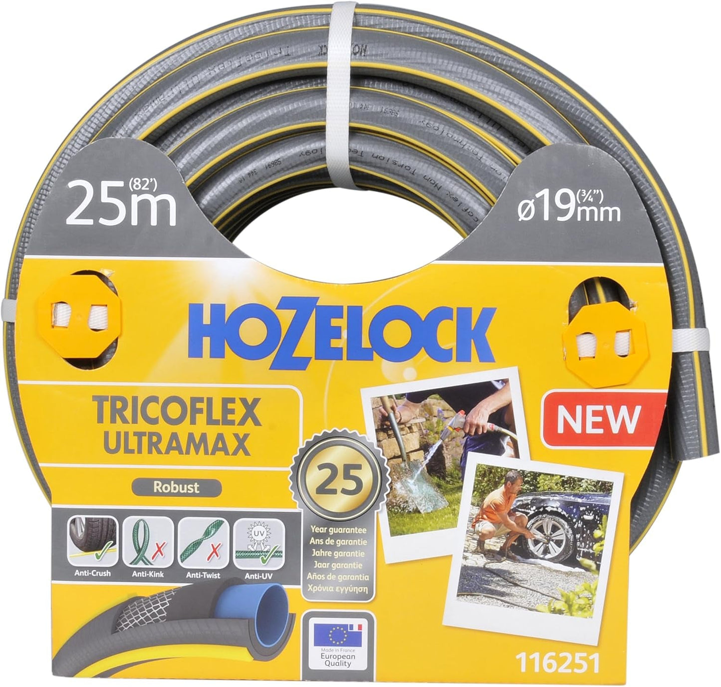 Hadice Hozelock Tricoflex Ultramax 25 m (průměr 12,5 mm)
