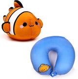 Puckator Swapseazzz Adoramals oceánský clownfish 2 v 1 cestovní polštář a plyšová hračka Cestovní polštáře Naty Shop Výchozí název