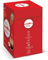 Gimoka Kaffeekapseln Espresso Intenso Kaffeemischung, Intensität 12-144 Kapseln Compatibel mit Lavazza* A Modo Mio* Haushalts-Espressomaschinen, 144 Stück (4 x 36 Getränke) Hergestellt v Itálii