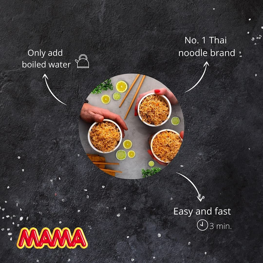 MAMA - Instantní nudle se zeleninou - (1 x 60g)