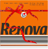 Papírové ubrousky Renova, Red Label Orange - 70 ubrousků