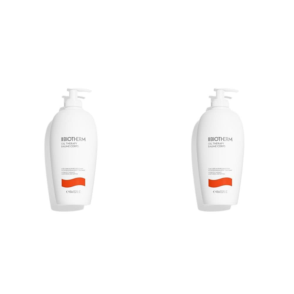 Biotherm Oil Therapy, speciální tělové mléko pro hrubou a suchou pokožku, 400 ml Sprcha a koupel Naty Shop Set 2 x 400 ml