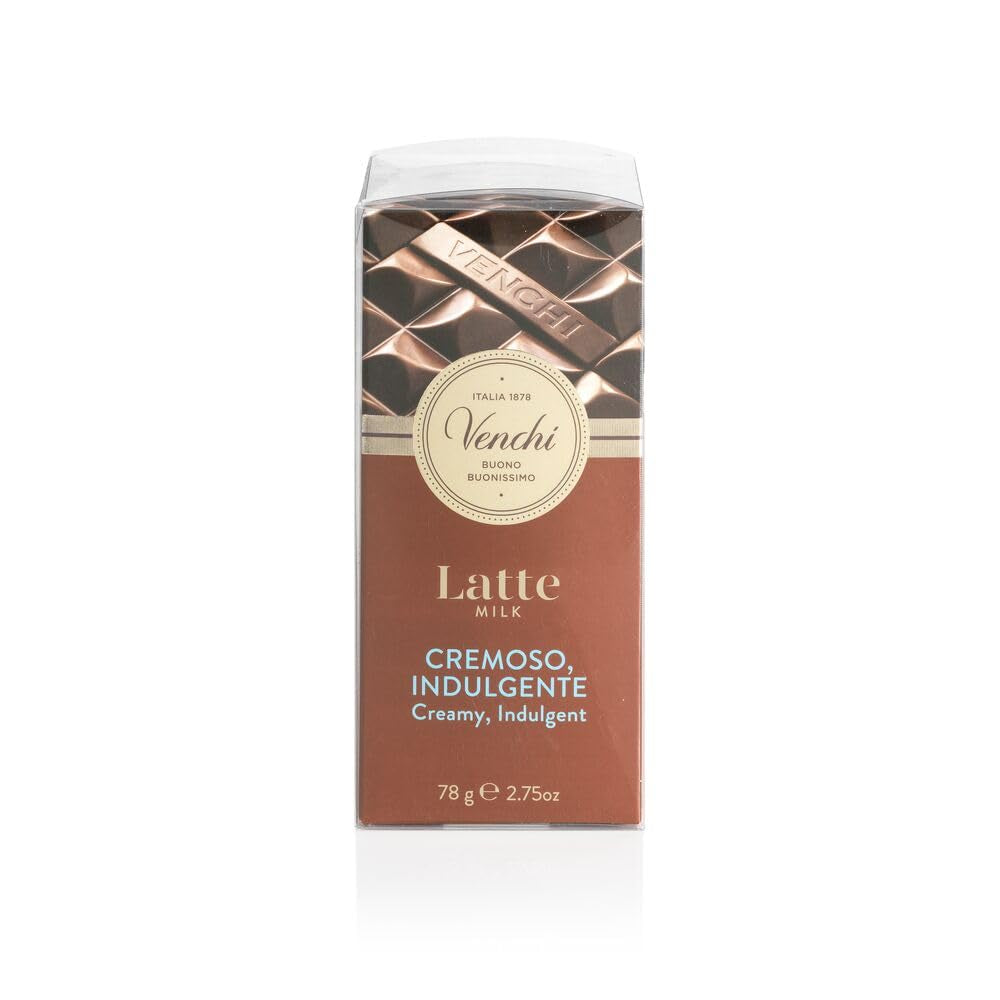 Venchi – Sada 6 různých tyčinek mléčné čokolády, 468 g – Bezlepkové – Tip na dárek